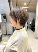 【大人ショート】大人ショートボブ丸みショート 20代30代40代