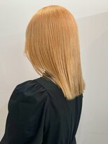 サクラ オモテサンドウ(SAKURA)&nbsp;お肌に馴染むペールオレンジ◎ ハイトーンカラー