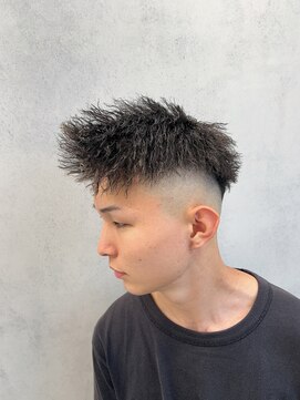 ルースト 西院店(ROOST) パイルツイスト×スキンフェード