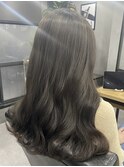 【ワンカラー】オリーブアッシュ