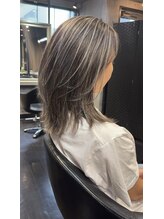 ヘア フラッグ 西葛西店(hair flag) 【おしゃれ女子に人気！くっきりハイライト】