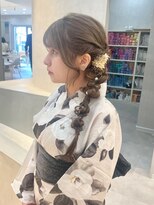 ヴィサージュアクト(VISAGE a.c.t)&nbsp;サイド編みおろし