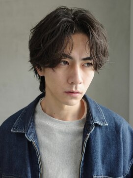 フィフス 渋谷(fifth) 無造作パーマ×マッシュスタイルで大人な雰囲気に◎