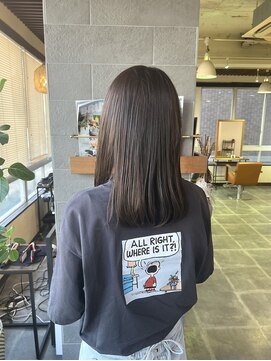 イロプラスソイ(iro + soi) 艶×透明感！　グレージュカラー！　iro+soi オオミダ！