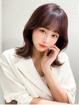 アフロートフクオカ(AFLOAT FUKUOKA)&nbsp;【AFLOAT福岡】小顔前髪ありひし形レイヤーカット