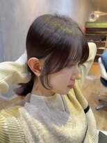 ノル(nol.) 結ぶだけで可愛い。フェイスレイヤーのひと束カール