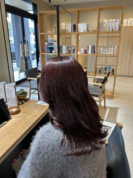 ブリーチなしでできる赤髪