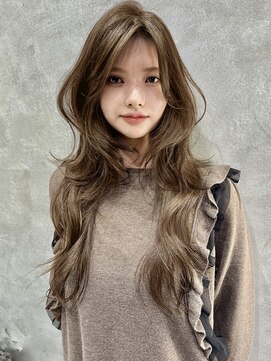 ロンドネートゥル 新潟(Lond naitre) 暗髪/クラゲヘアー/ココアベージュ/小顔(新潟/万代）