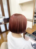 ルーム(room)&nbsp;春に軽やか、ぱっつんボブ。