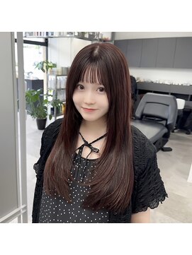 トイロ ウィステリア(toiro wisteria) ブリーチなしピンク×ナチュラルレイヤーカット♪