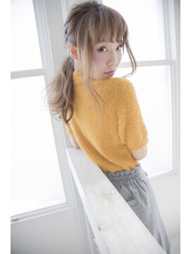 シャイン ヘア ブレンド 二子玉川(Shine hair blend) 【二子玉川】丸みショート無造作カールボブディイルミナカラー40