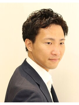 ヘアーアンドグルーミング ヨシザワインク(HAIR&GROOMING YOSHIZAWA Inc.) 【ヨシザワ人形町】爽やかビジネスパーマヘア