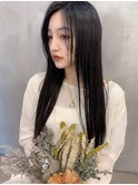 暗髪☆オシャレなナチュラルストレート