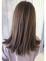 ルノン(LUNON)&nbsp;【LUNON】ナチュラル外ハネミディ