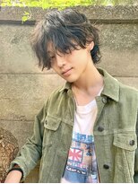 ユーリー(juurii)&nbsp;重軽スパイラルパーマのマッシュウルフ