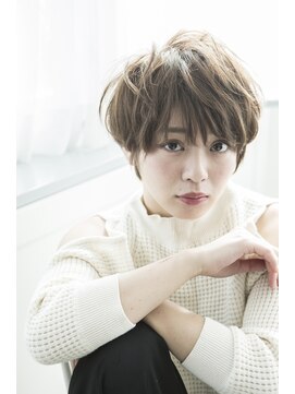 ミエル ヘア 新宿(miel hair) 〈mielhair新宿〉大人可愛いナチュラルショート