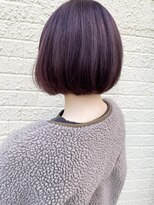 モリオ フロム ロンドン 成増店 【morio成増/玉井】ミニボブ モーブピンク