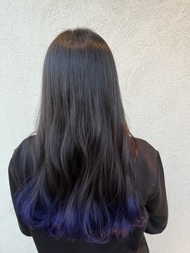 ルアナヘアー(Luana hair) 裾カラ―