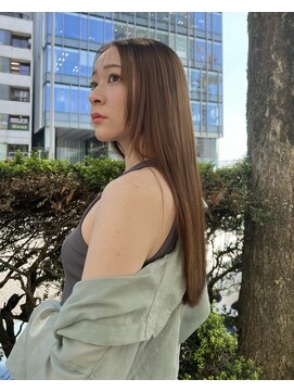 ラフィネ 成増店(raffine) くすみベージュブラウン♪【成増美容室】