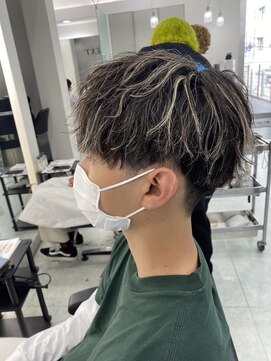 ネクストネオ 静岡(NEXT NEO) NEXTNEO【櫻田】ダメージ最小限ハイライトメッシュマッシュ