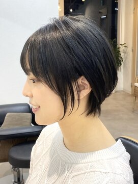 トト 船橋店(toto.) 黒髪/グレーベージュ/レイヤーロング/前髪パーマ[西船橋/津田沼]