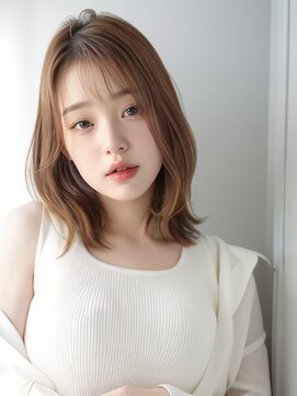 テトラ バイ ネオリーブ 横浜西口店(tetra by neolive) ナチュラルミディアムくびれヘア《横浜》