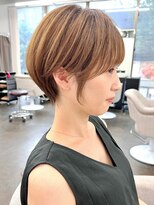クレム 博多駅店(ChLem)&nbsp;大人ショート ふんわり丸みショート 博多ショート 福岡美容室