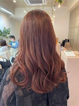 エクレ(eclet) ★美髪 エアリーウェーブ×暖色カラー☆stylist Minami