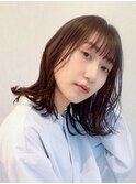 外ハネミディアム
