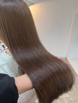 シンク オモテサンドウ(sync omotesando)&nbsp;チョコレートブラウン/巻ける縮毛矯正