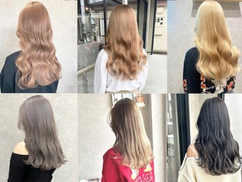 プレイスアワセ(place awase)の写真/透き通るようなお洒落ヘアが楽しめる！抜け感×透明感が実現するカラーで周りと差のつくデザインに♪