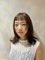 アオ(AO。)&nbsp;オリーブベージュカラー/透明感カラー/オリーブグレージュ