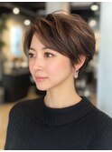 似合わせ大人ショートボブ
