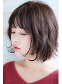 リラックス外ハネミディ