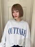似合わせカット　￥6600→￥5500  ブリーチなしカラー/ボブ/トリートメント