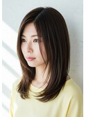 30代40代50代内巻きロングレイヤー髪質改善透明感白髪染め