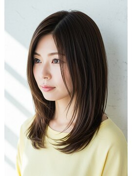 アントワープトーキョー(antwerp TOKYO) 30代40代50代内巻きロングレイヤー髪質改善透明感白髪染め