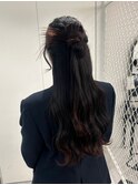 【chome】ロング ウェーブ 卒業式 成人式