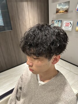 アース オーセンティック 新浦安店(EARTH Authentic) 波巻きパーマ×マッシュ