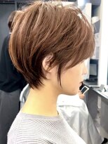 ブレス ヘアデザイン(BLESS hair design)&nbsp;静岡ショートボブタッセルボブ白髪染めミニボブくびれショート