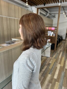 ラヴィエール(LAVIERE by R-EVOLUT) 白髪ぼかしハイライト　シークレットハイライト　柏駅