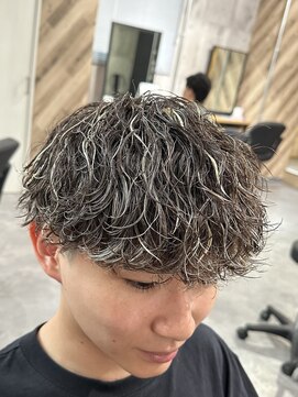ビカムメンズヘアー 栄店(become men's hair) 名古屋波巻きパーマ/名古屋メッシュパーマ