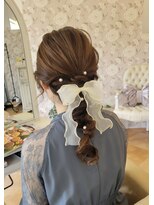 キティ(KITTY)&nbsp;編みおろし/ヘアアレンジ/結婚式ヘア