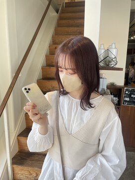 ヘアーメイク ネイキッド(Hair make Naked) pink brown