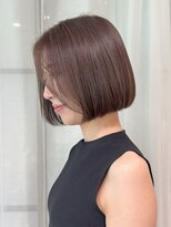 リュミエ ドゥ マッシュ(Lumier de mashu)&nbsp;【大阪/梅田/茶屋町/中崎町】チョコレートブラウン/ミニボブ