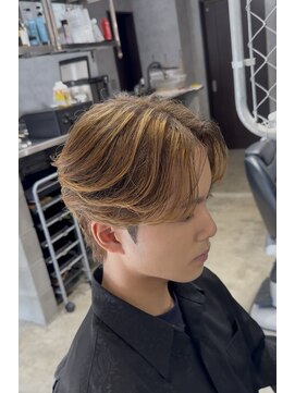 欧米風バレイヤージュ