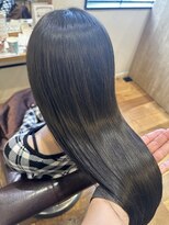 テラスヘア 三条(TERRACEhair) 髪質改善で手ぐしまとまるツヤ髪
