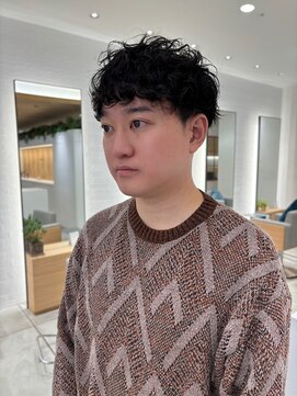 ステアケース 武蔵小杉店(stair:case) ビジネスも行ける！大人ナチュラルな緩めシャドウパーマ