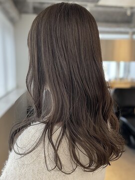 マッシュ チャヤマチ(MASHU chayamachi) 柔らか透明感カラー/ブリーチなし/オリーブブラウン/大阪梅田