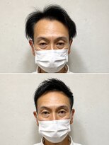リライブ 名古屋(RELIVE) 40代50代60代M字メンズアップバングショート名古屋国際センター